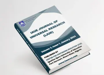 Journal of Universal Research in Education Volume 3