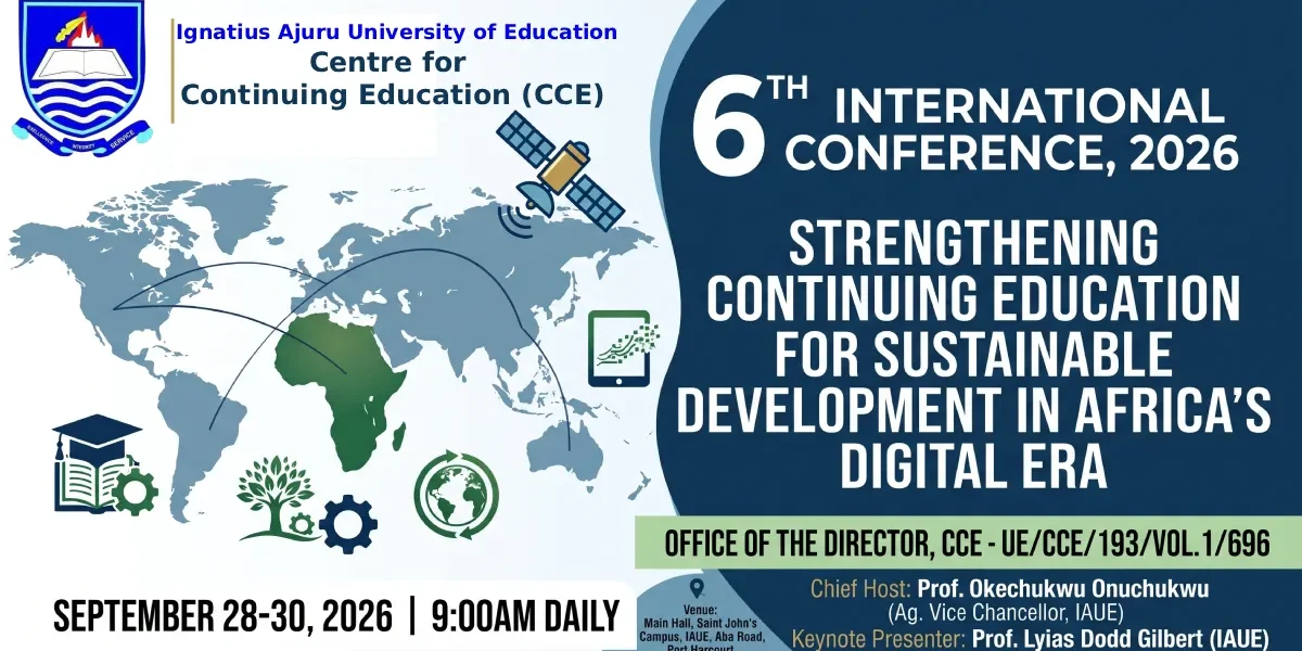 IAUECCCE - 6th CCE International Conference for 2026