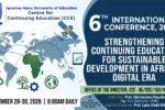 IAUECCCE - 6th CCE International Conference for 2026